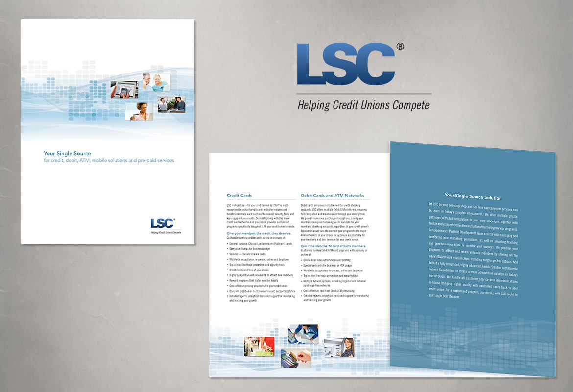 LSC Logo and Capabilities Brochure