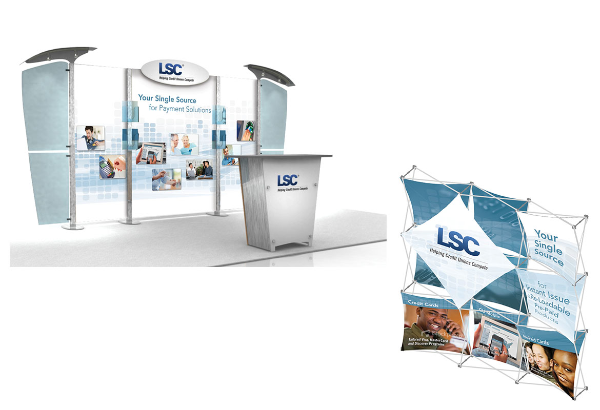 LSC Trade Show Booth Graphics